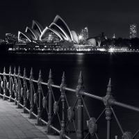 Railings & Sails (Black & White)